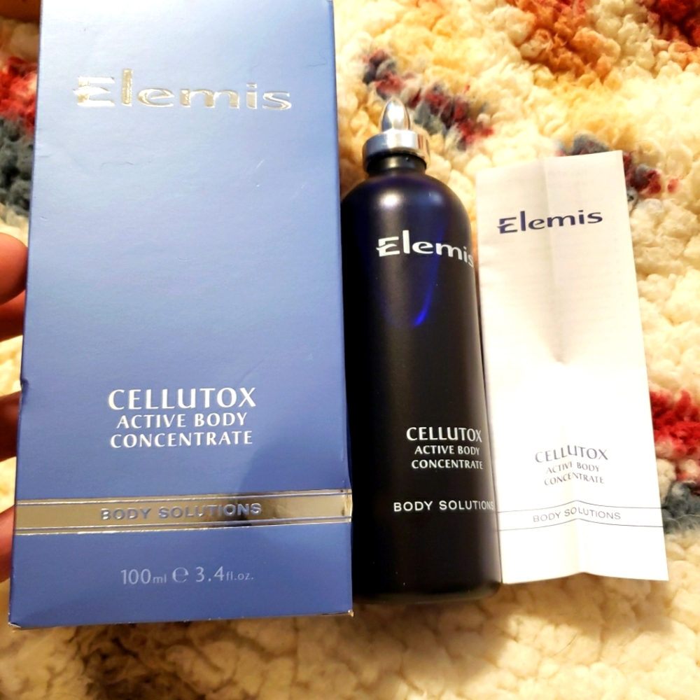 RARE NEW in box Elemis Cellutox Active Body Concentrate Oil 3.4 OZ Orig …